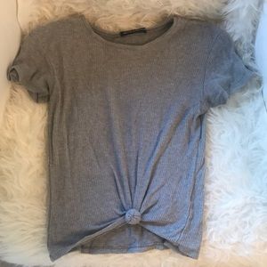Brandy Melville Grey Shirt